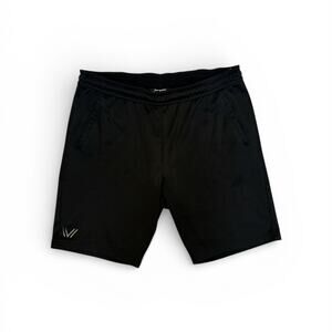 Peak Velocity Men’s Solid Black Activewear Sweat Shorts Size XL